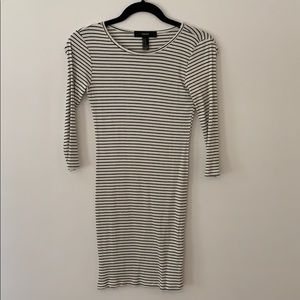 Striped Body con dress